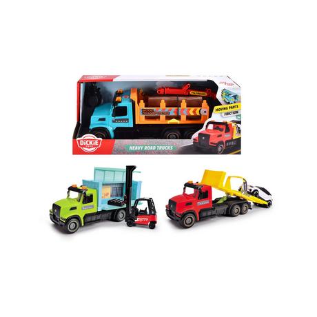 Dickie  Heavy Road Trucks, assortiment aléatoire 