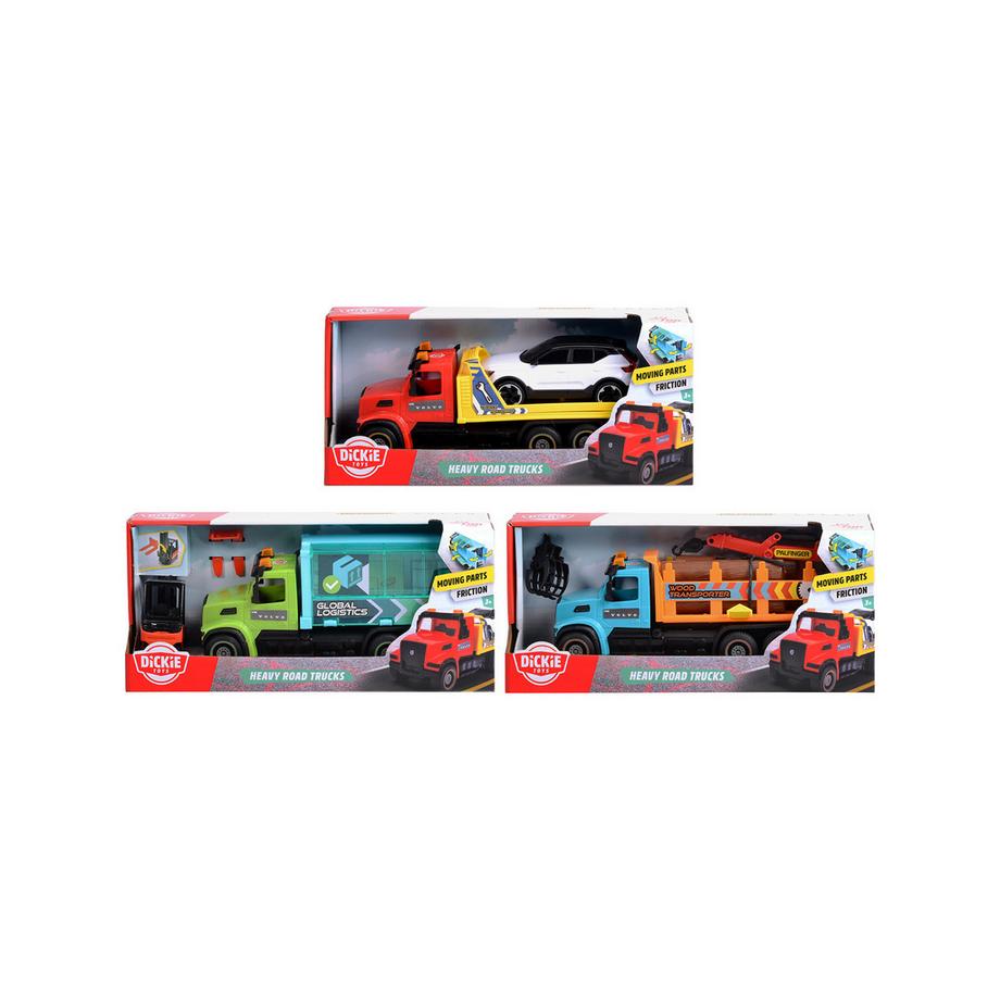 Dickie  Heavy Road Trucks, assortiment aléatoire 