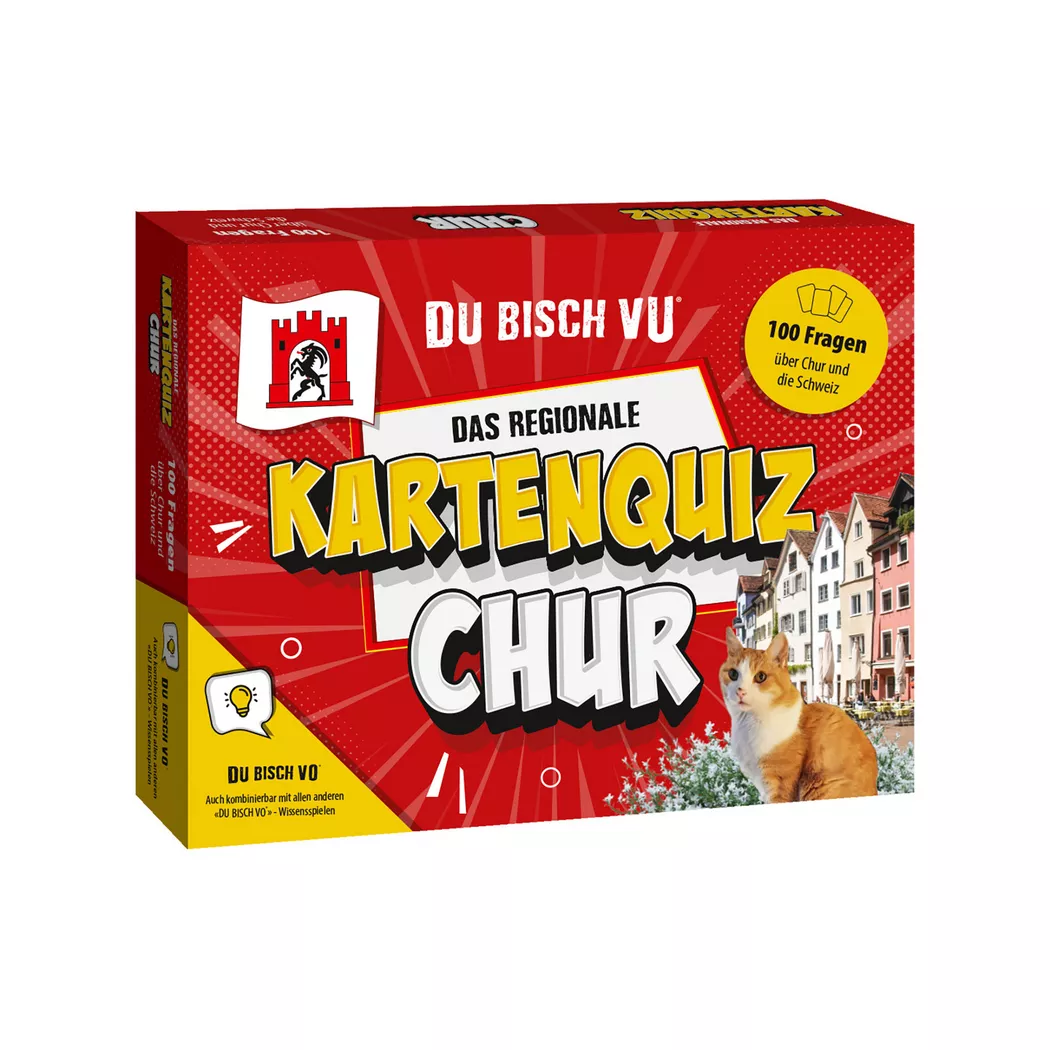 UGP - Das regionale Kartenquiz - Du bisch vu Chur, Multicolor