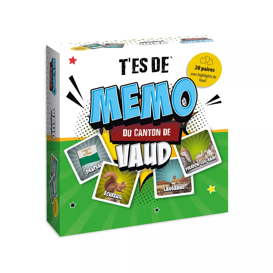 UGP - Le mémo régional - T‘es de Vaud, Multicolor