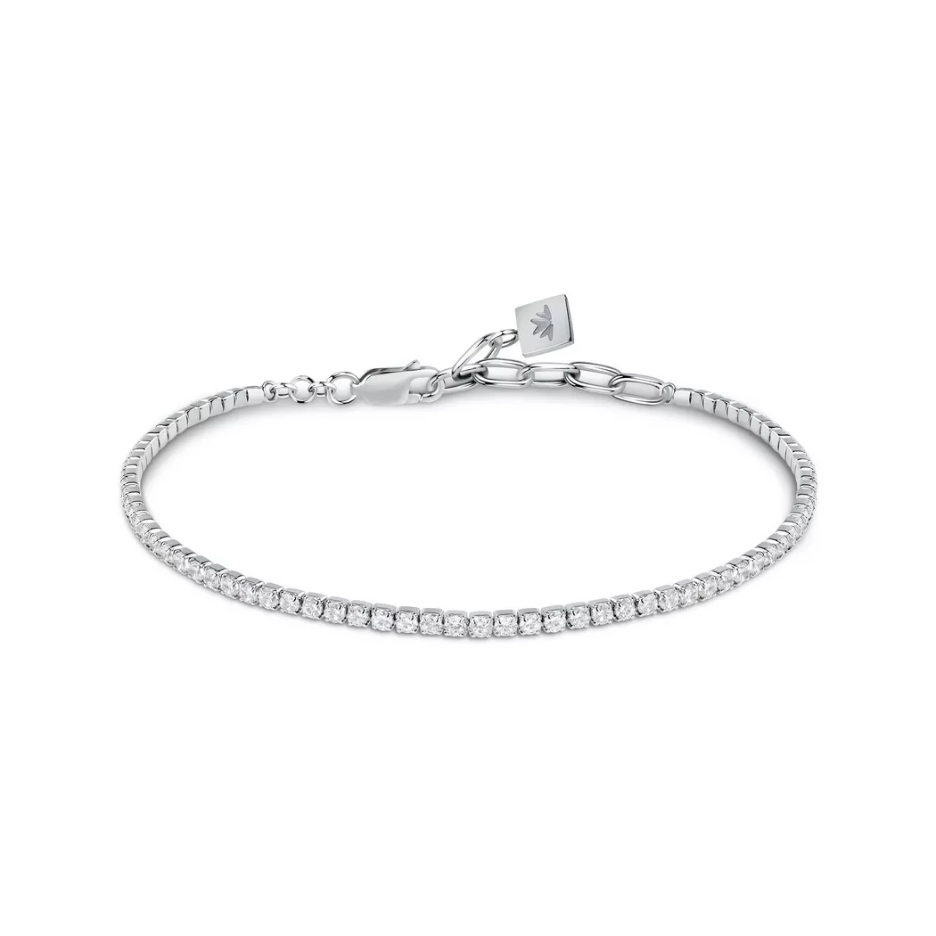 Morellato - Armband, Tennis, 18+3.5CM, Silber