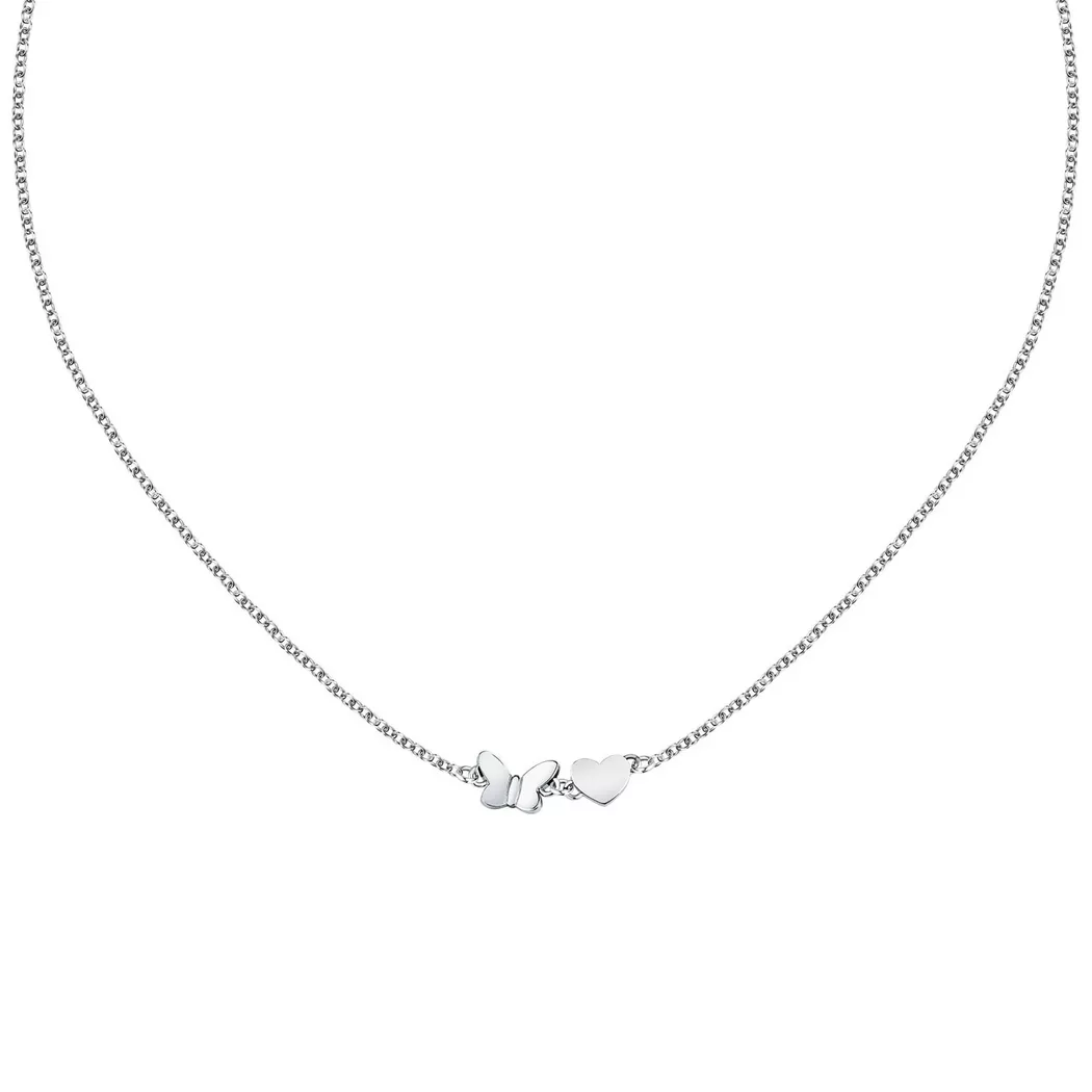 Morellato - Halskette, Talismani, 38+4CM, Silberfarben
