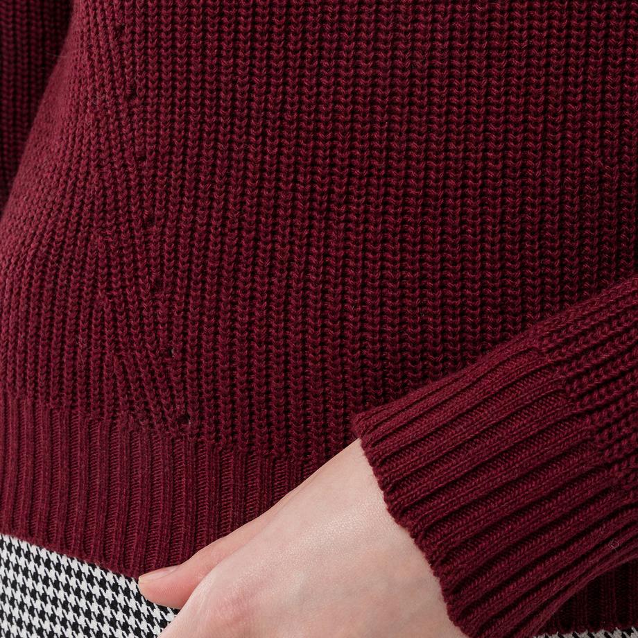 Manor Woman Pullover Col Montant Coupe Relax  