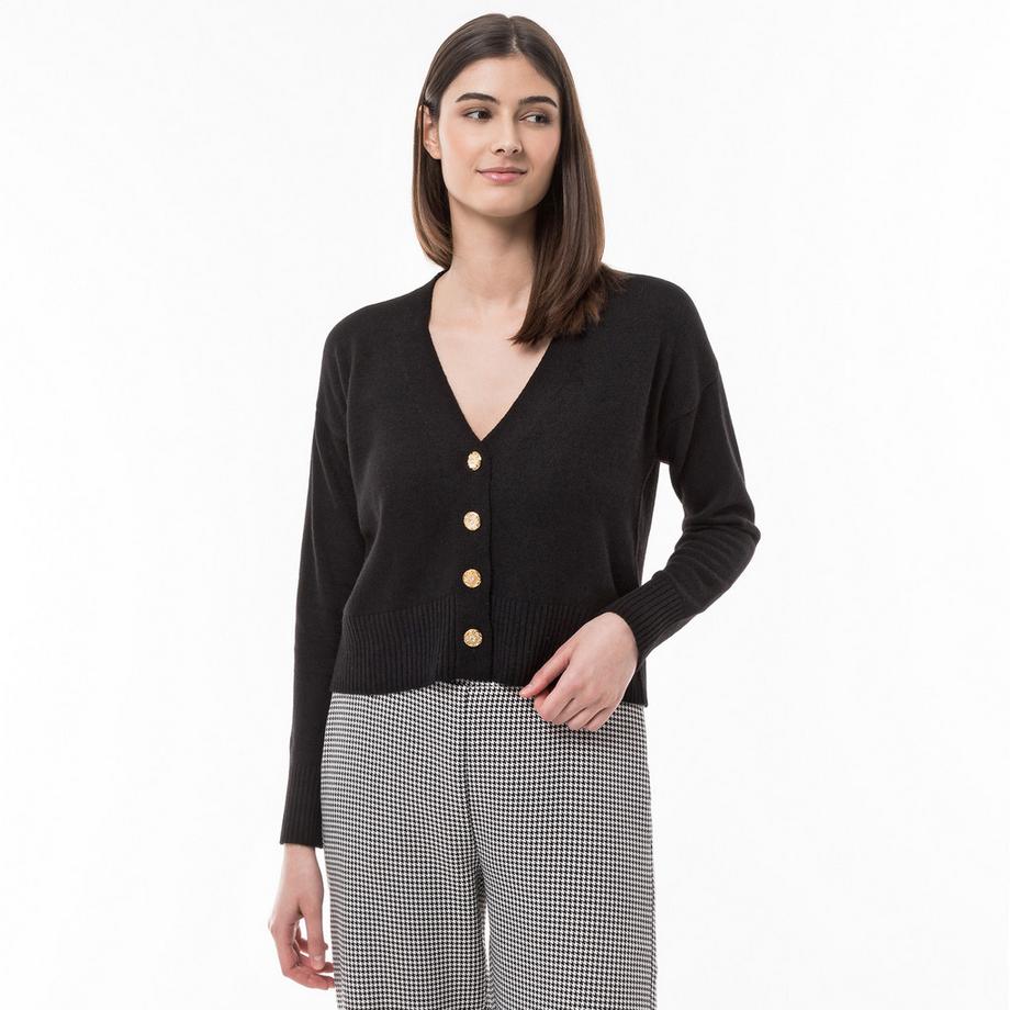 Cardigan, manches longues