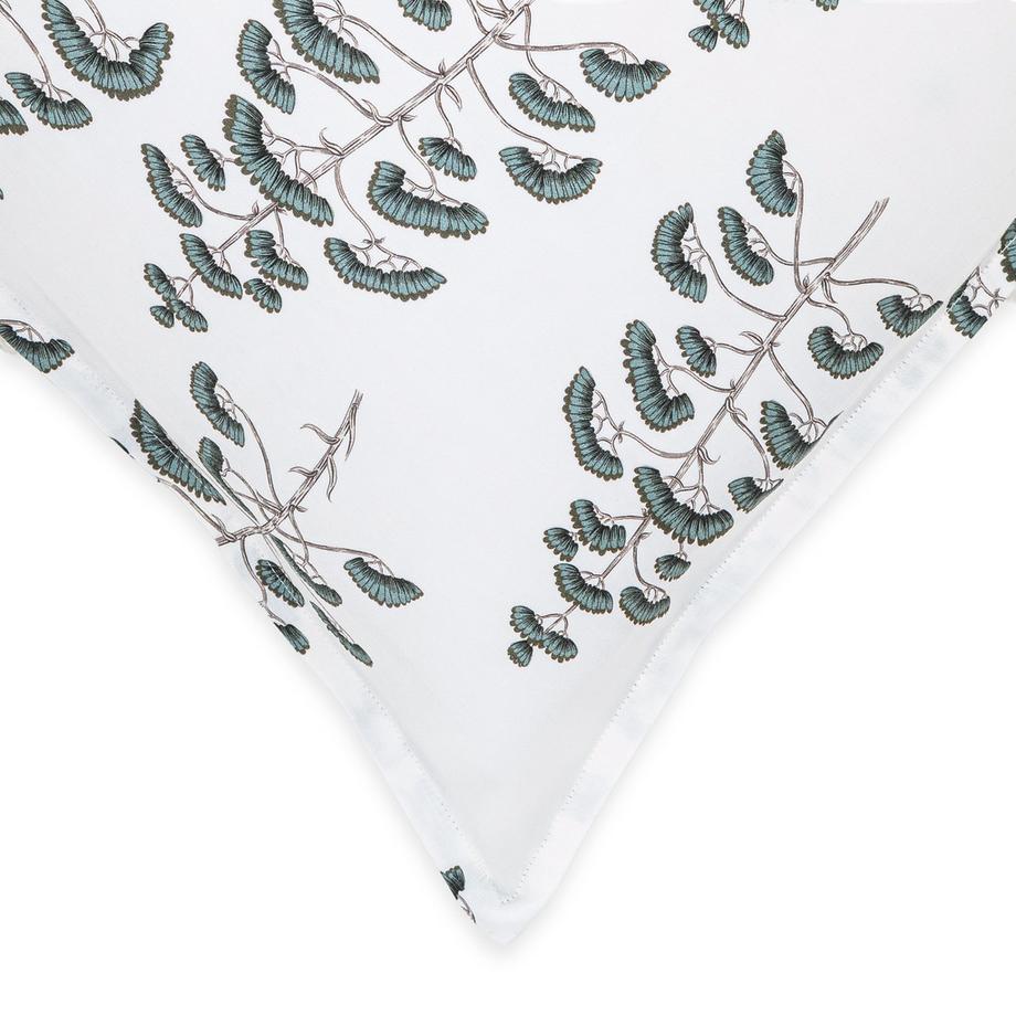 Manor Asio Taie d'oreiller imprimé botanique  