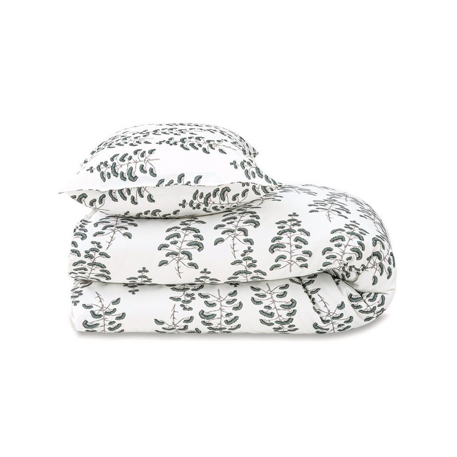 Manor Asio Taie d'oreiller imprimé botanique  