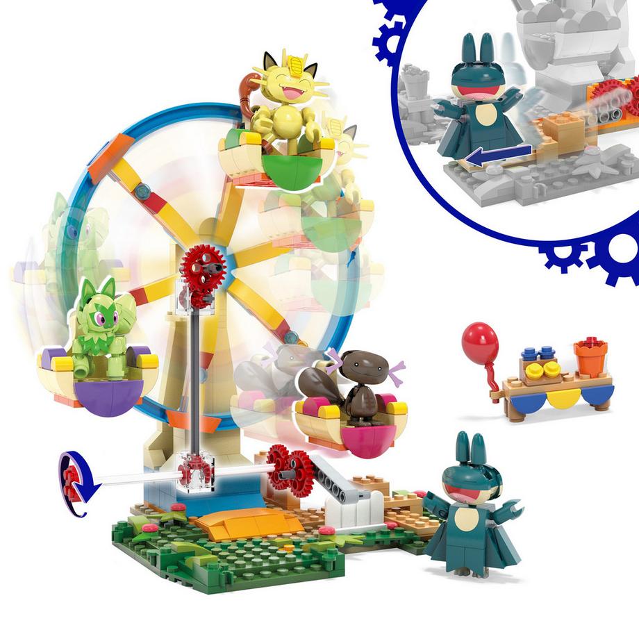 Mega Construx  Pokémon Divertimento sulla ruota panoramica 