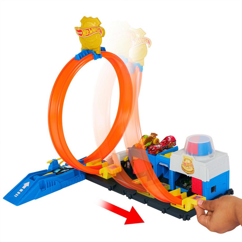 Hot Wheels  City Super stazione di poli 