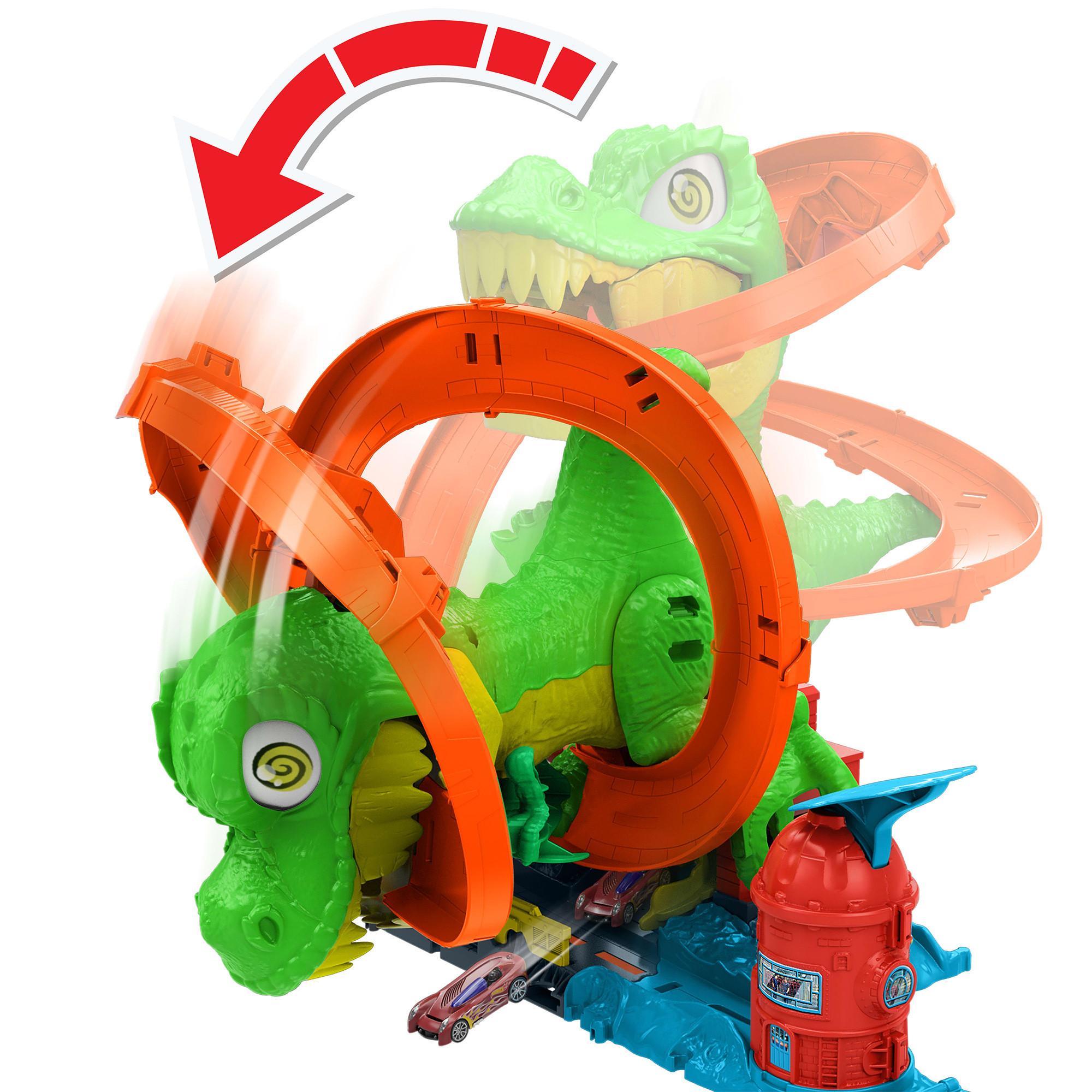 Hot Wheels  City Battaglia di T-Rex 