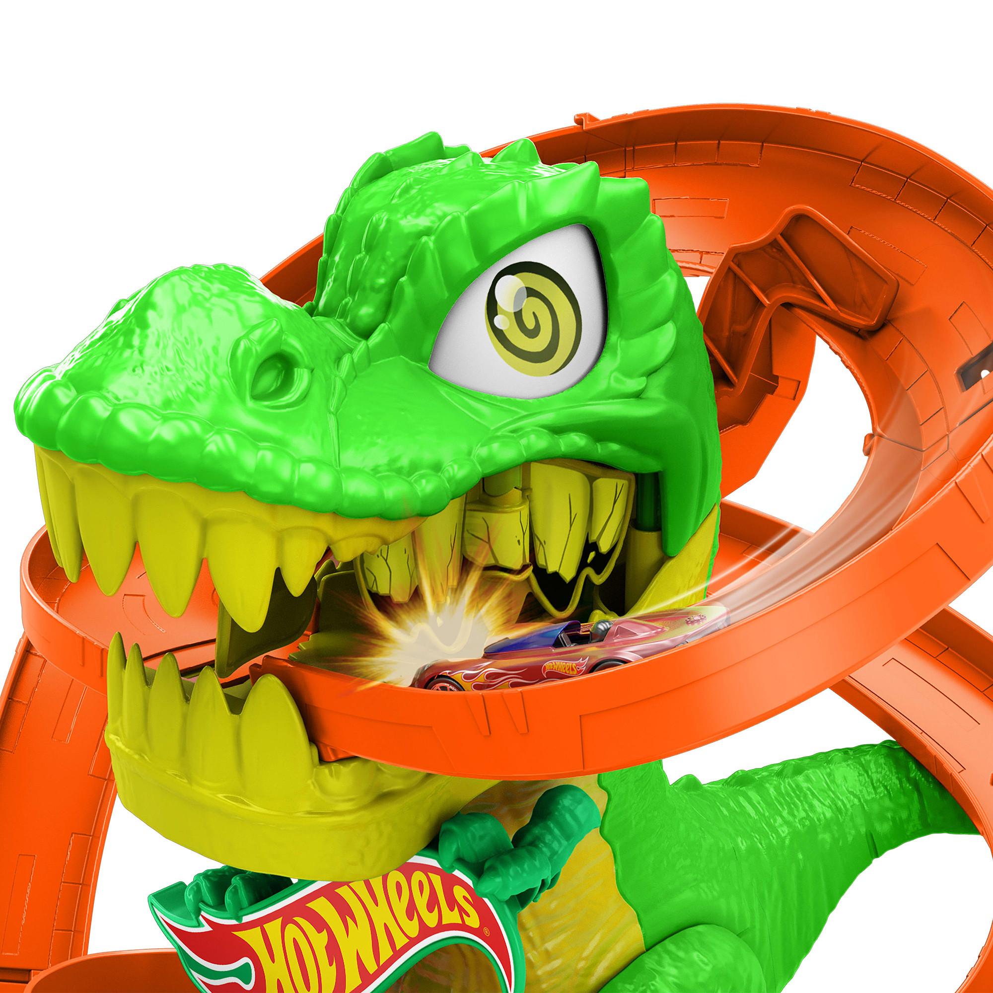 Hot Wheels  City Bataille de T-Rex 