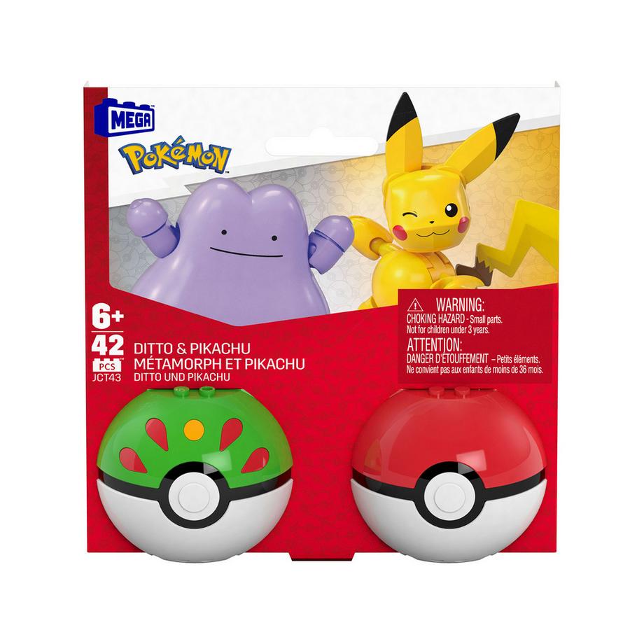Mega Construx  Pokémon MC 2er Set Pokéball 