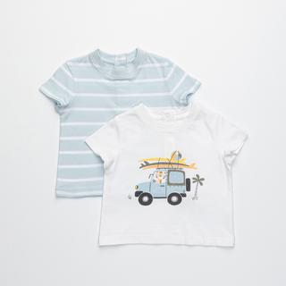 Manor Baby  Lot de 2 t-shirts, manches courtes 