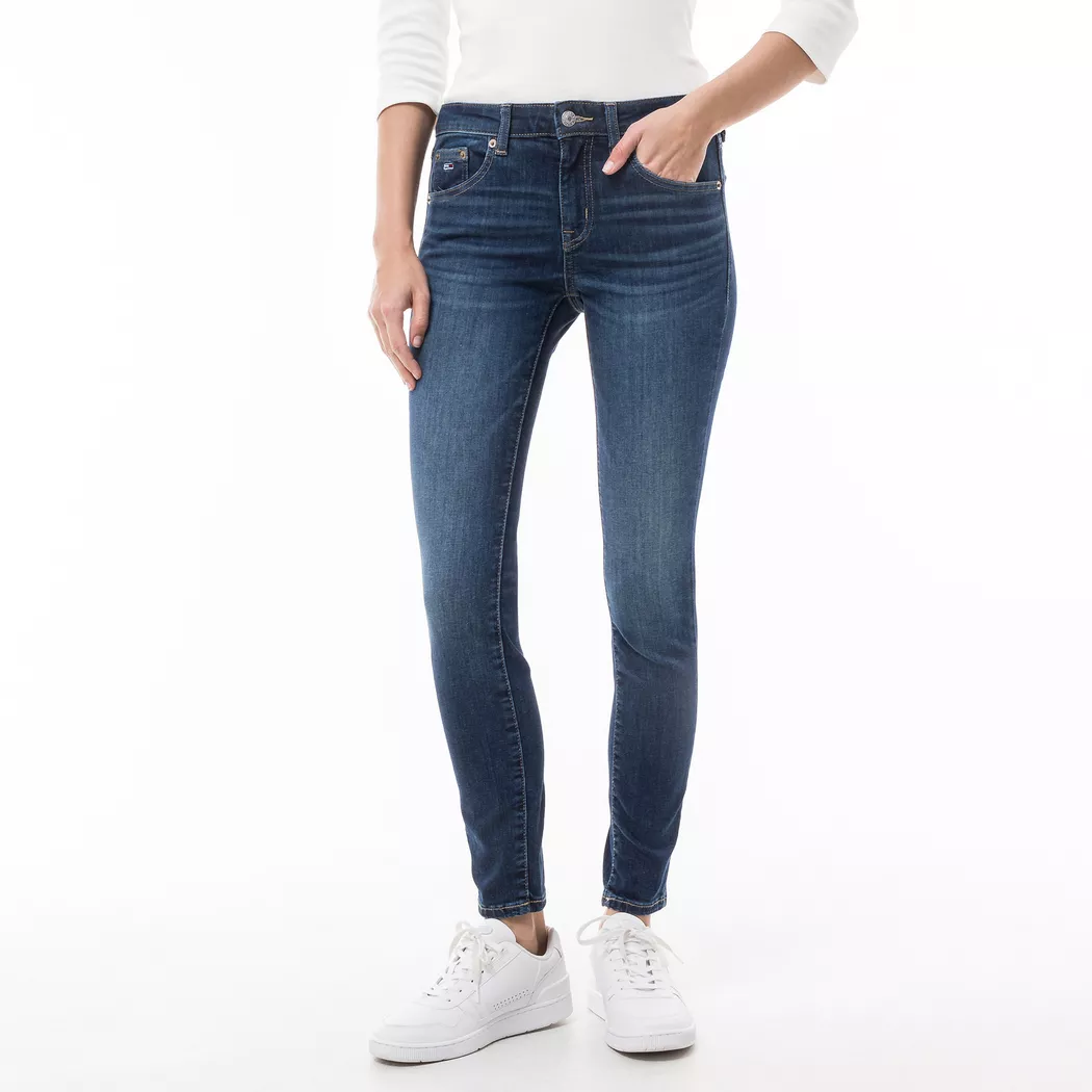 Tommy Jeans Jeans Taille Basse Sophie Ch0258 Skinny Fit Denim Dark 25 Femme 3