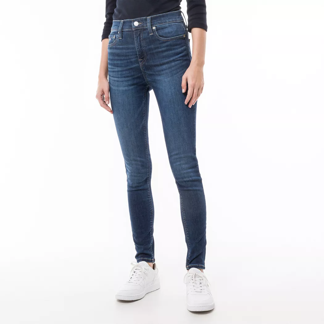 Tommy Jeans Jeans Taille Basse Sophie Ch0258 Skinny Fit Denim Dark 25 Femme