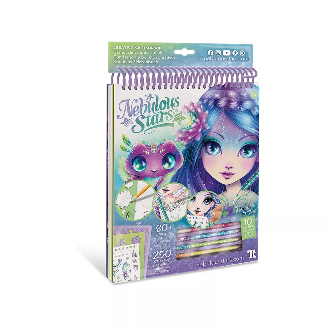 Tween Team - Sketchbook Nenuphia, Multicolor