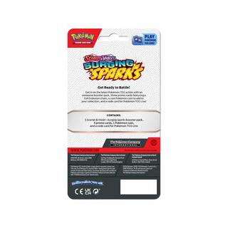 Pokémon  SV08 'Surging Sparks' PREMIUM Checklane Blister, assortiment aléatoire 