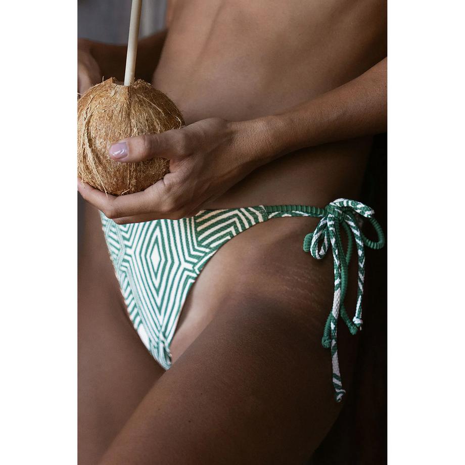 NAKARI & LUI Bas de Bikini Botanical à Nouer  