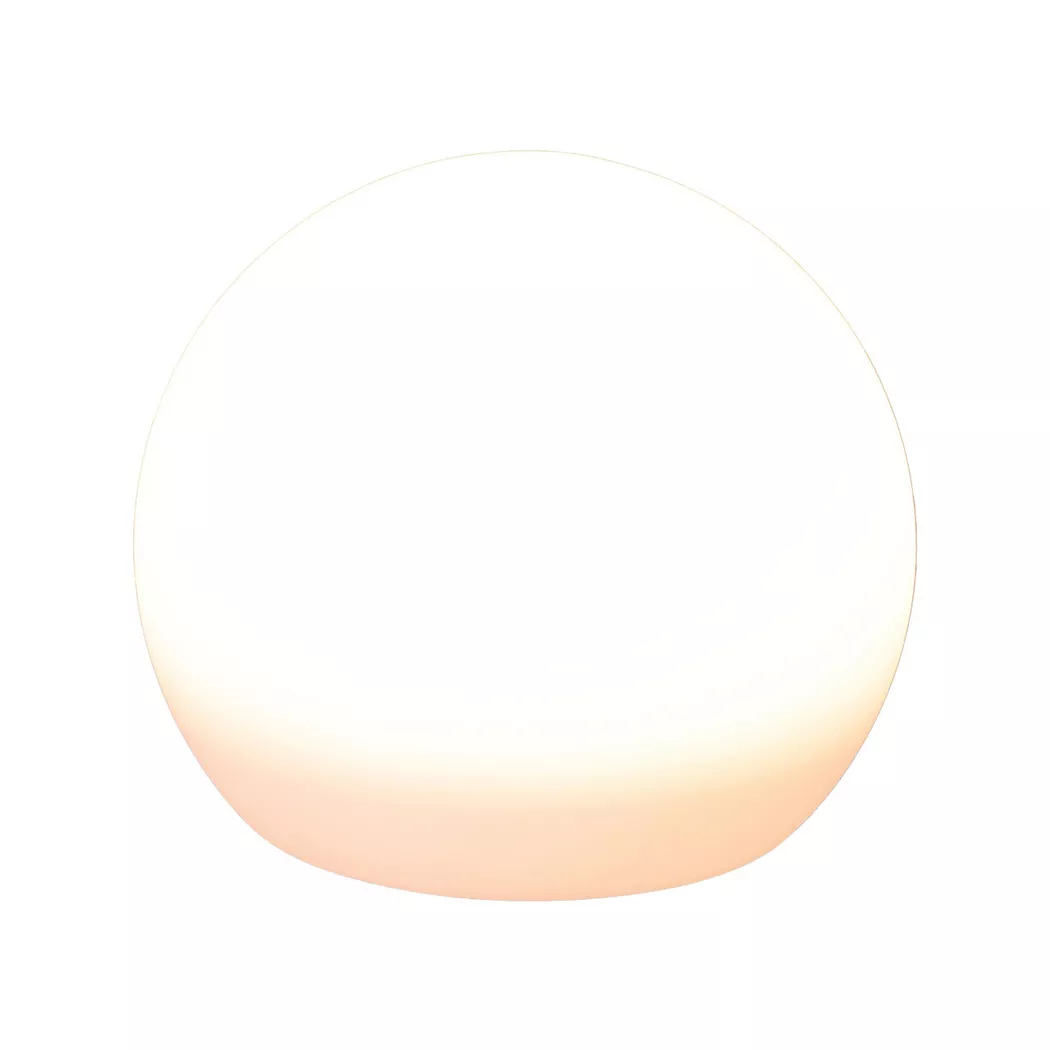 Dameco - LED Solar Outdoor Kugel, 30cm, Weiss