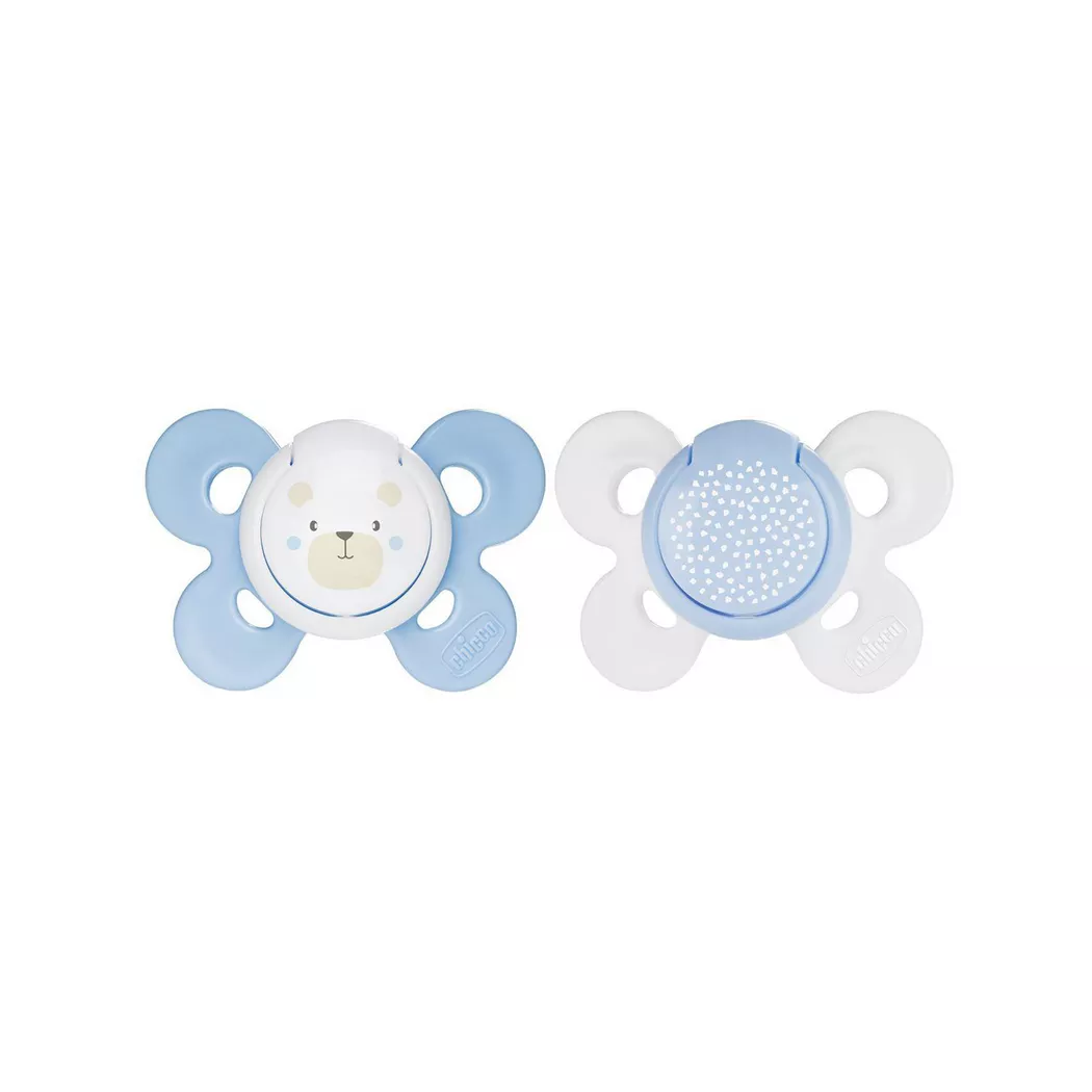 Chicco - Schnuller, 0-6M, Blau