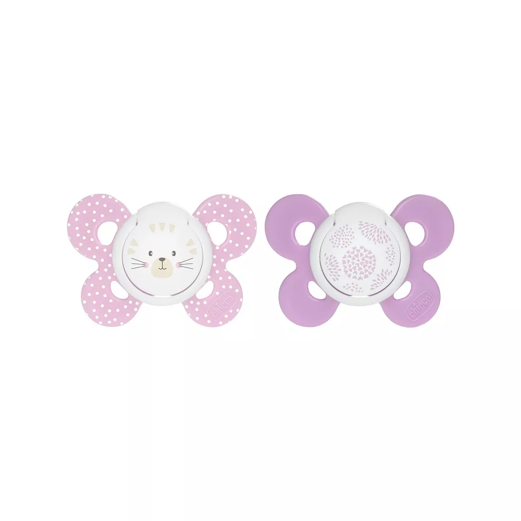 Chicco - Schnuller, 6-16 Monate, Rosa
