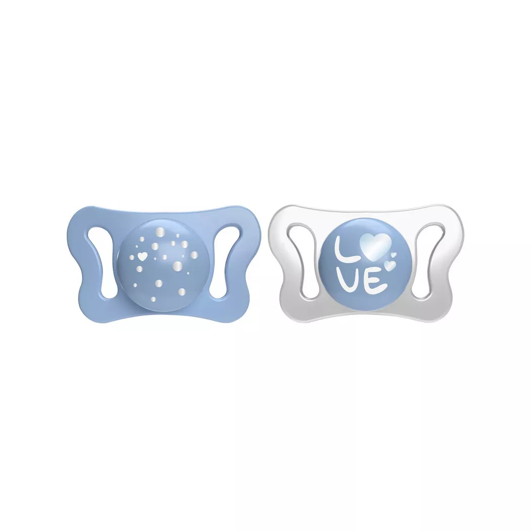 Chicco - Schnuller, 0.2M, Blau