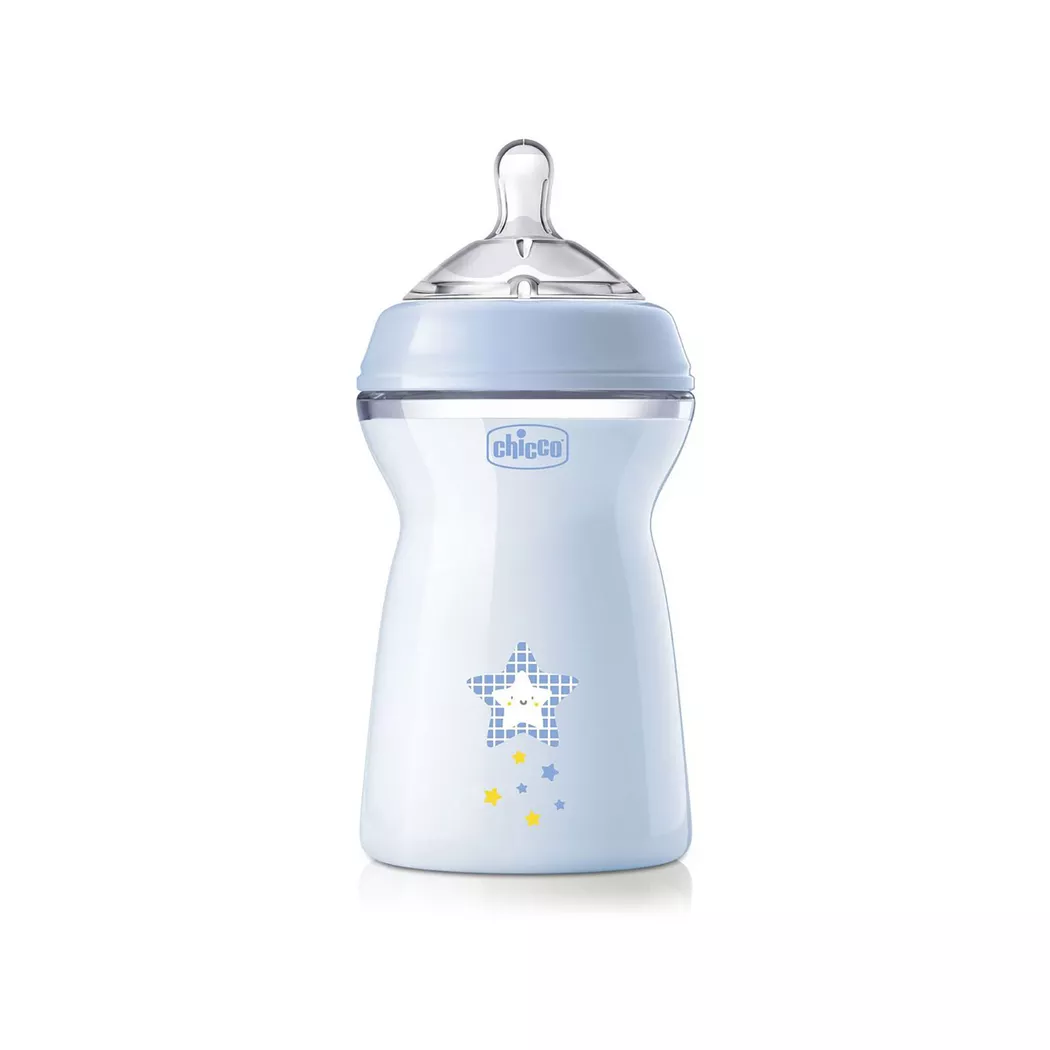 Chicco - Fläschchen, 6 Monate, Blau