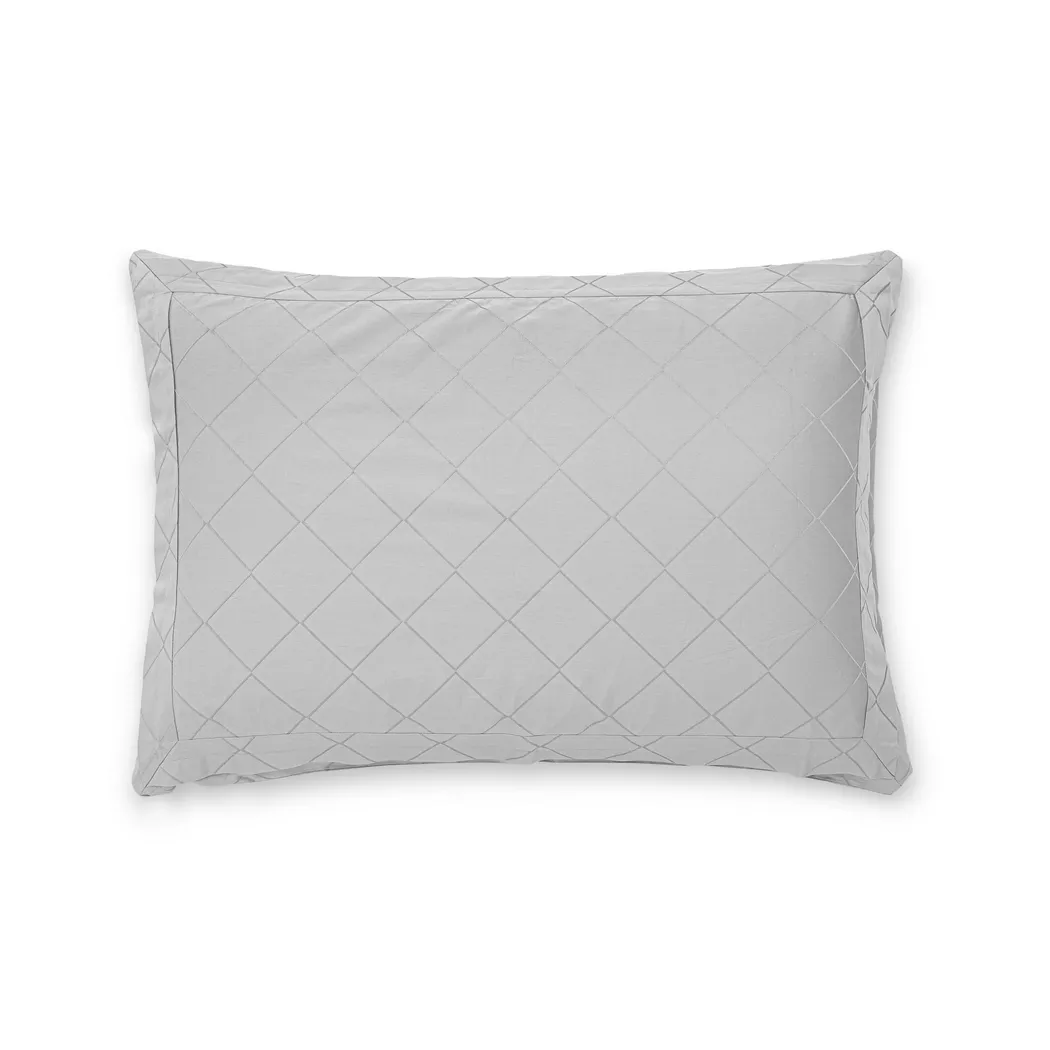 Manor - Kissenbezug, Novemila Jacquard Kissenbezug, 65 x 100 cm, Grau
