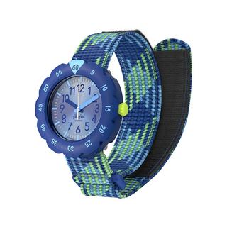 flik-flak LOOP IN BLUE Horloge analogique 