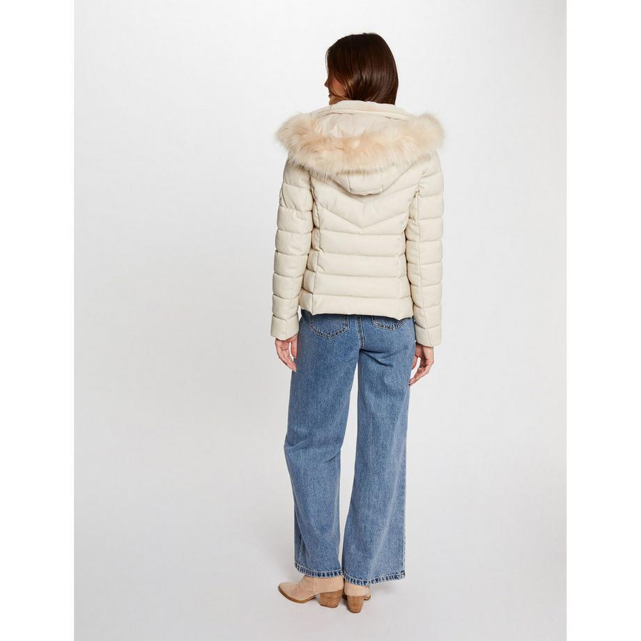 MORGAN Steppjacke Kunstlederoptik  