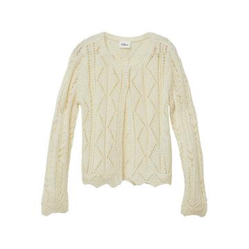 Lange Strickjacke, langarm