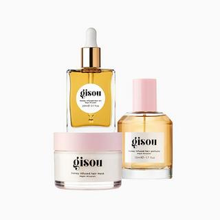 GISOU  Honey Gloss Hair Trio - Set di bestseller per capelli 