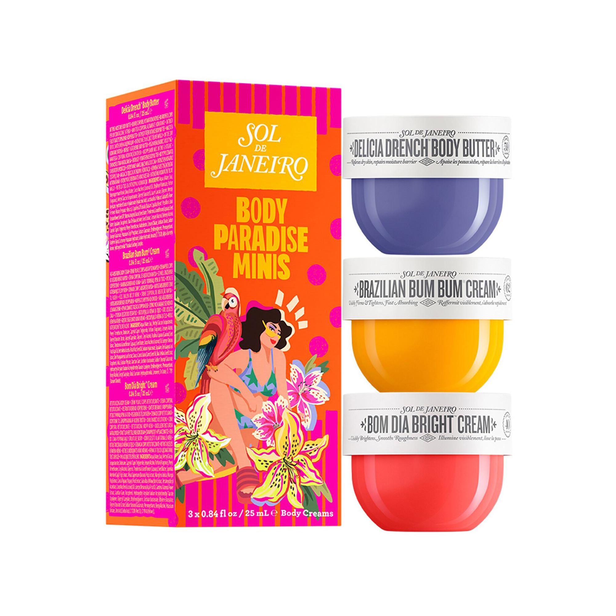 SOL de Janeiro  Body Paradise Minis - Mini-Feuchtigkeitscreme-Set für den Körper 