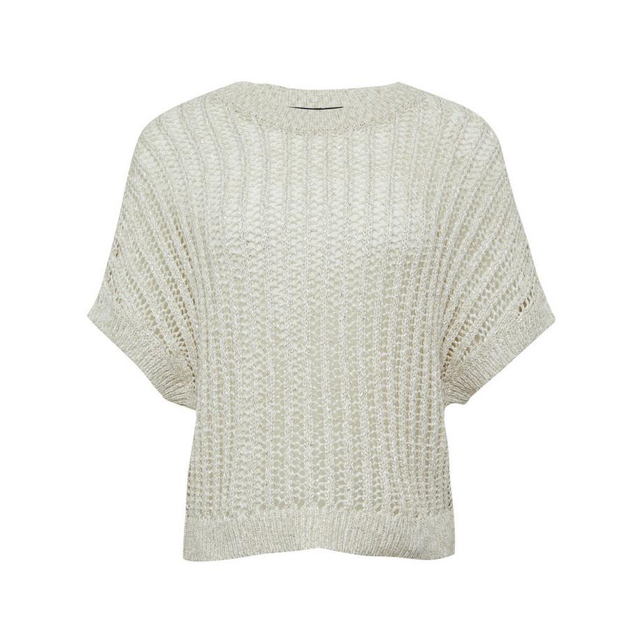 Comma Strickpullover Kurzarm  
