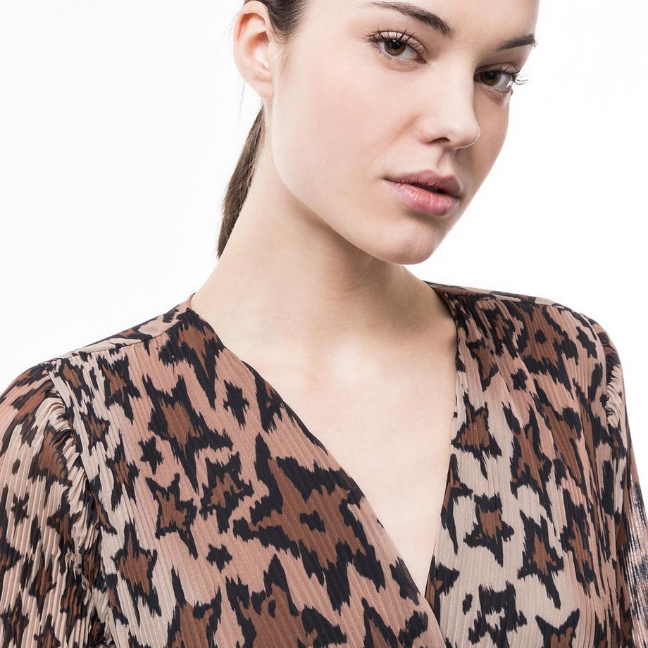 Manor Woman Chemisier Leopard Print Regular Fit  