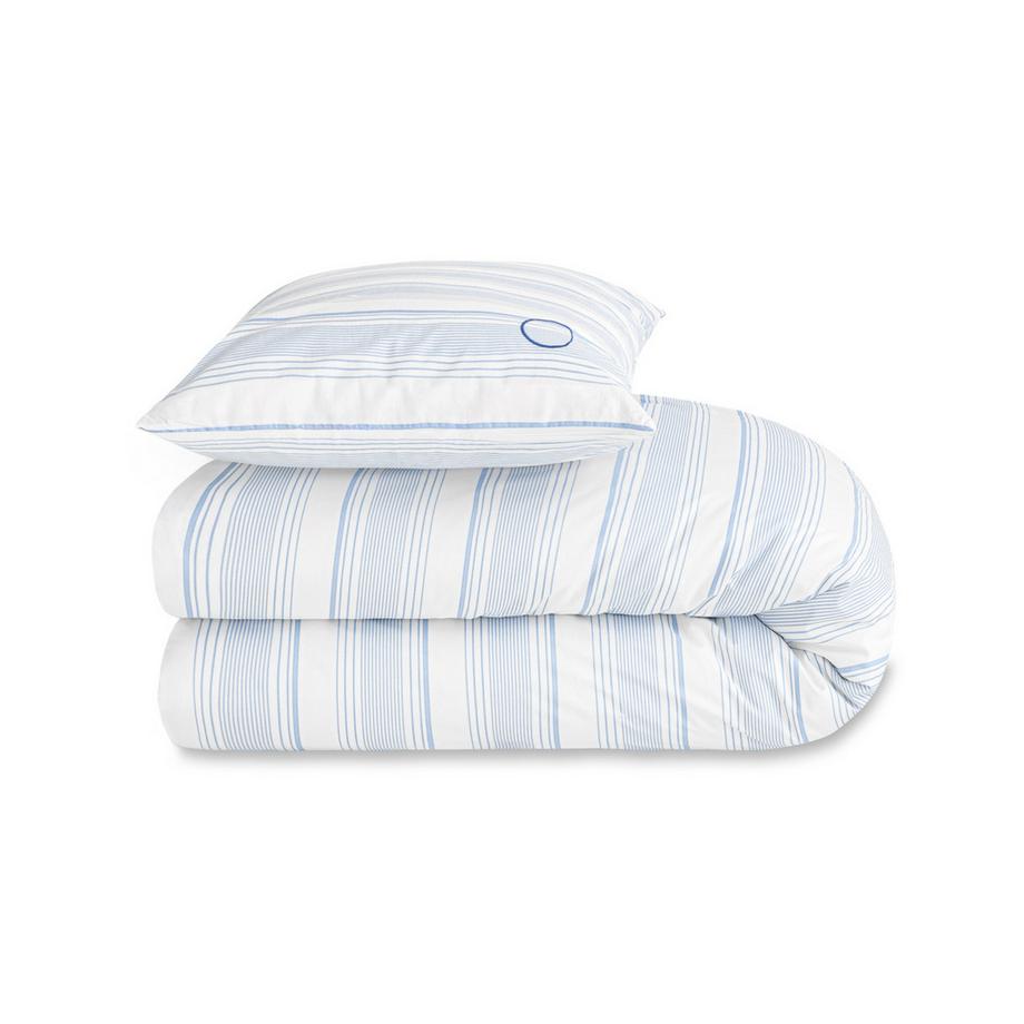 Manor Kelly Federa in percalle a righe ricamata  