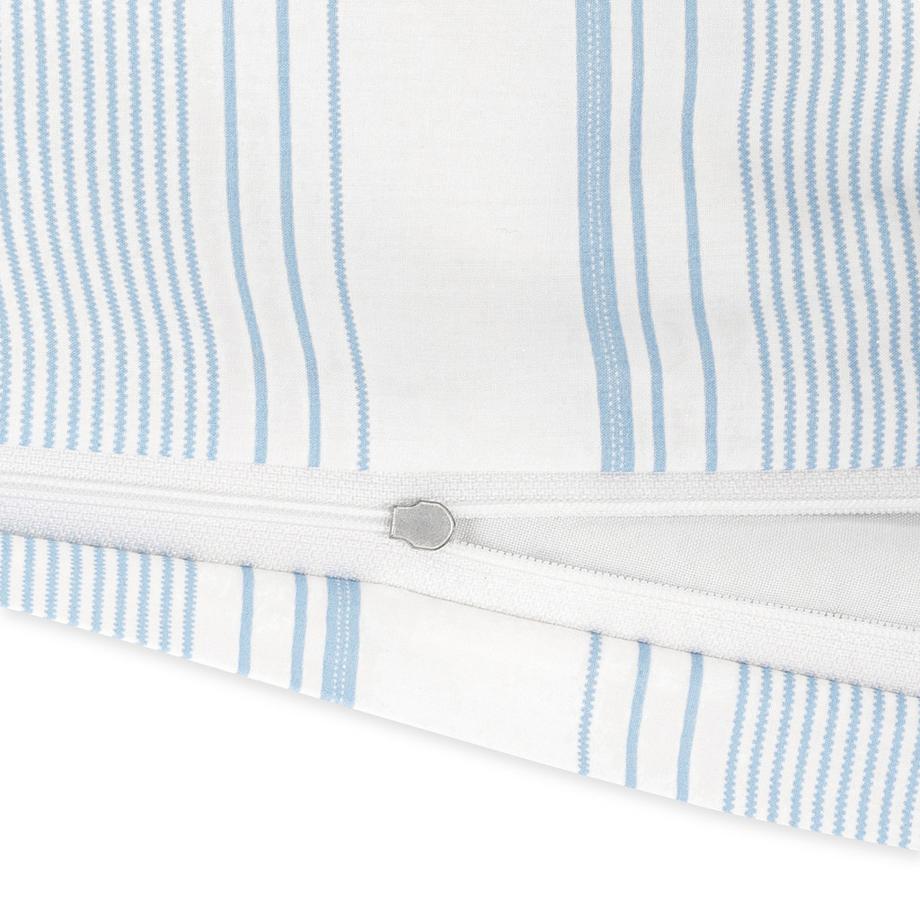 Manor Kelly Federa in percalle a righe ricamata  