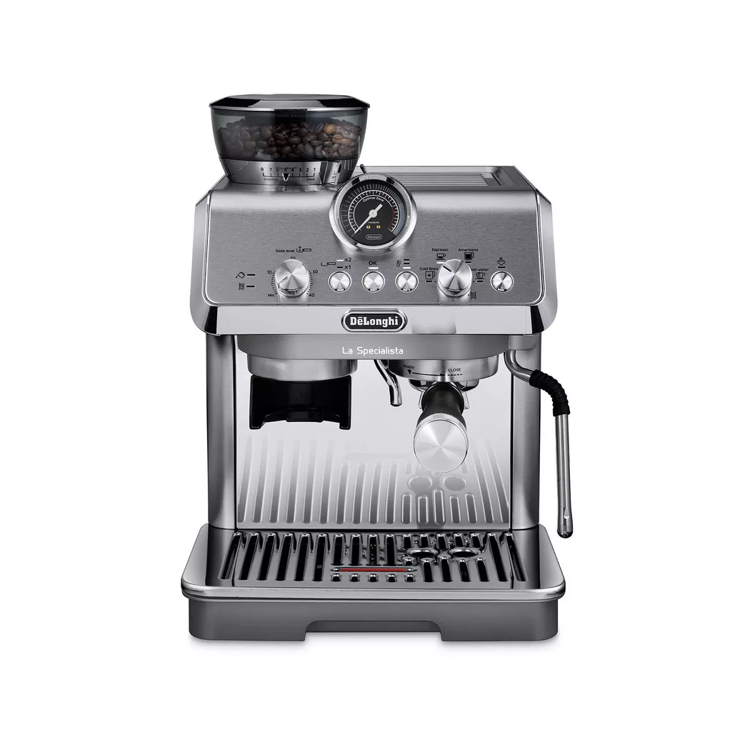 Delonghi – Espresso Kolbenmaschine, Chrom