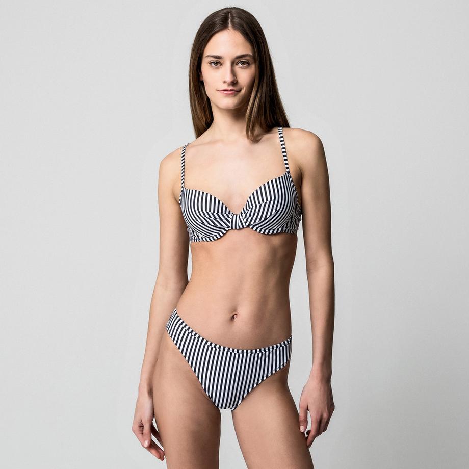 Manor Woman Bügel Bikini Oberteil gestreift  