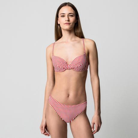 Manor Woman Bügel Gestreiftes Bikini Oberteil  