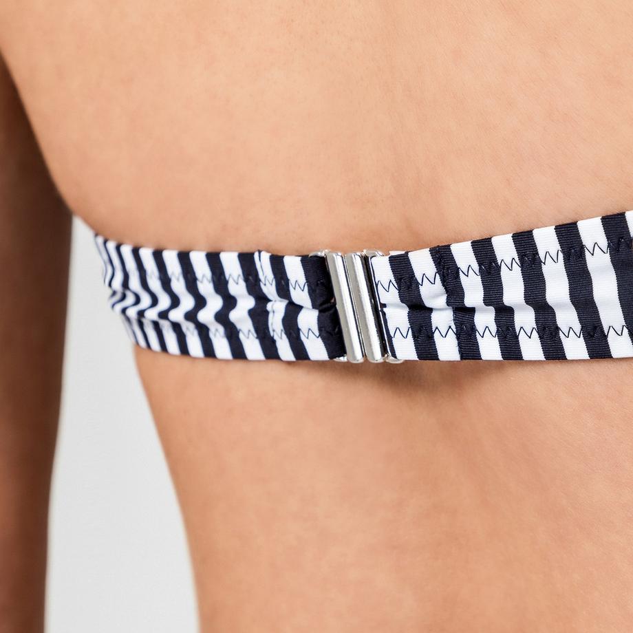 Manor Woman Bikini Oberteil Triangel Gestreift  