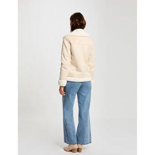 MORGAN Blouson Veste Effet Daim  