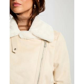 MORGAN Blouson Veste Effet Daim  