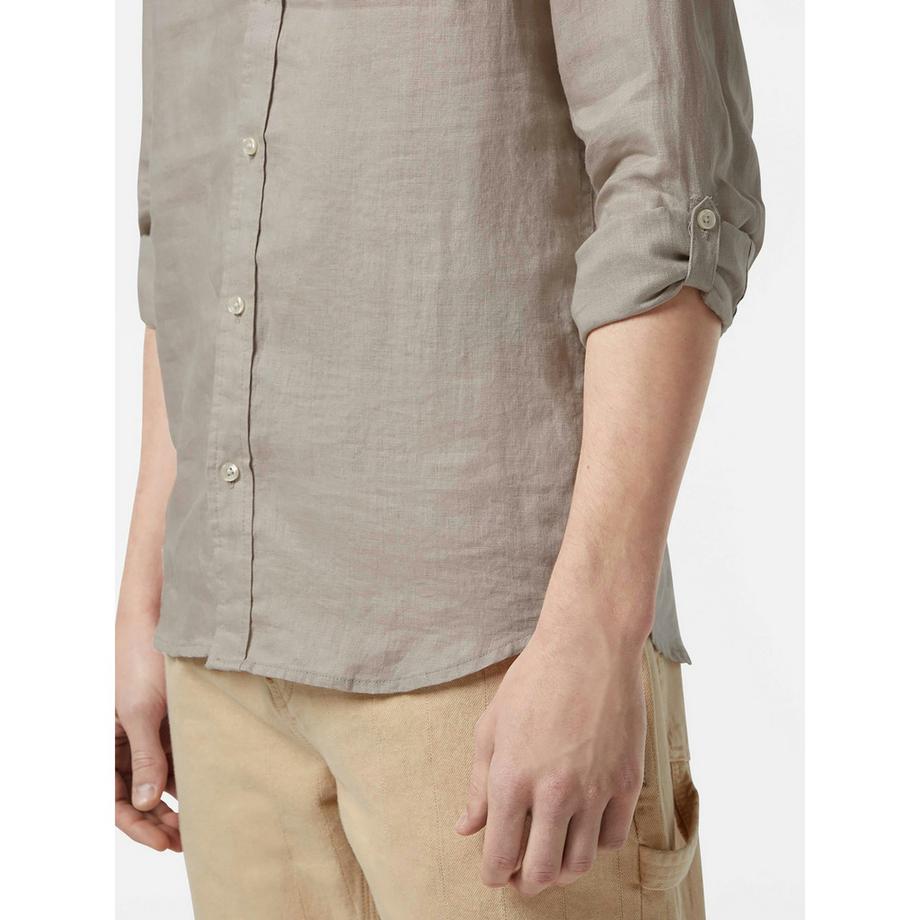 Scotch & Soda Seasonal core - Regular fit linen shirt Hemd, langarm 