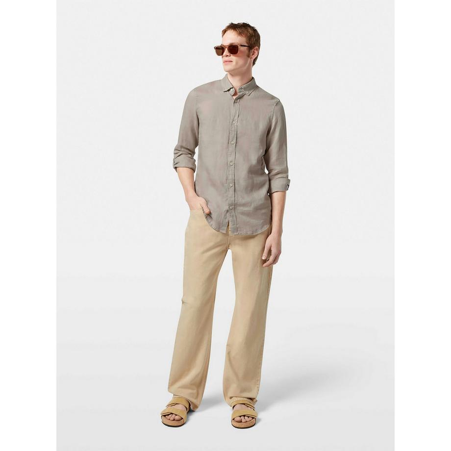Scotch & Soda Seasonal core - Regular fit linen shirt Hemd, langarm 