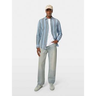 Scotch & Soda Crinkled-stripe regular fit shirt Hemd, langarm 