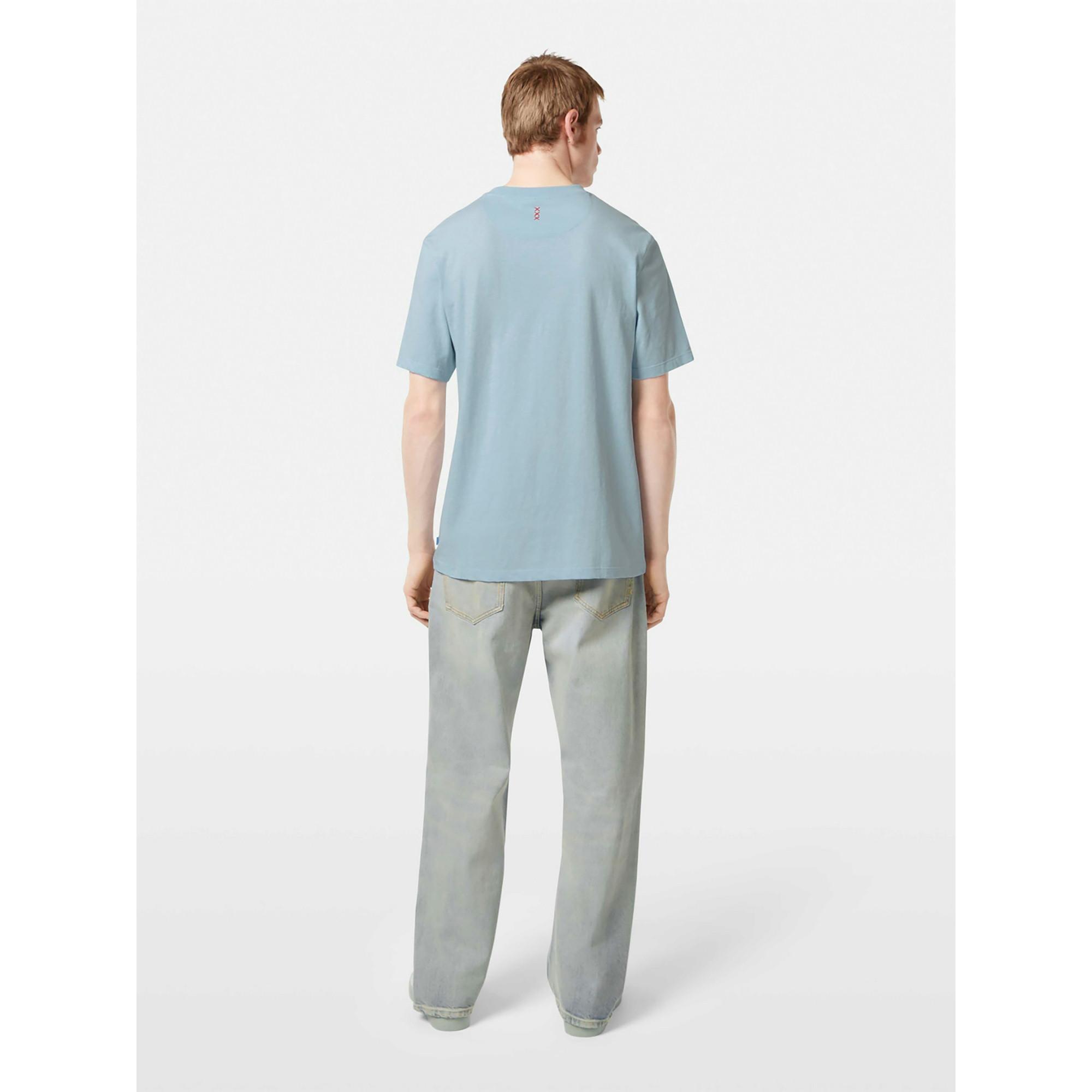 Scotch & Soda Regular fit 3 crosses cotton-linen T-shirt T-shirt 