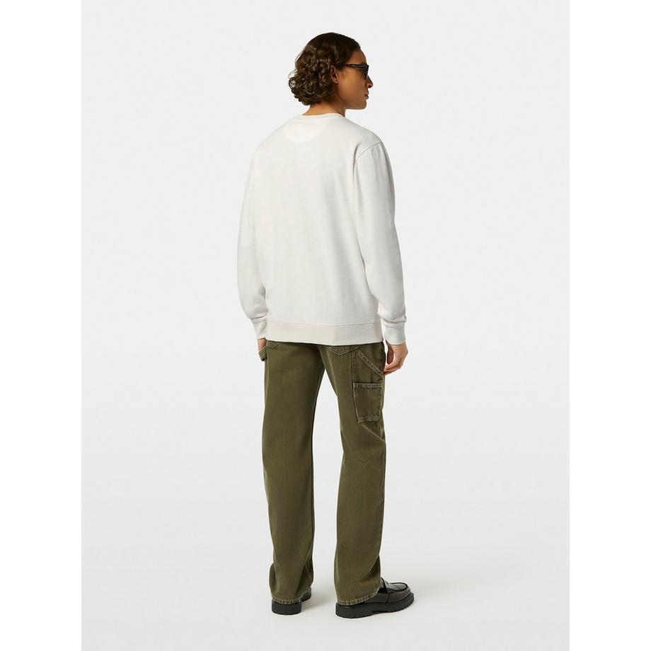 Scotch & Soda Regular fit garment-dyed slub sweatshirt Sweat-shirt 