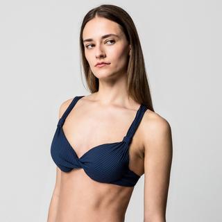 Manor Woman Haut de Bikini Triangle Côtelé  