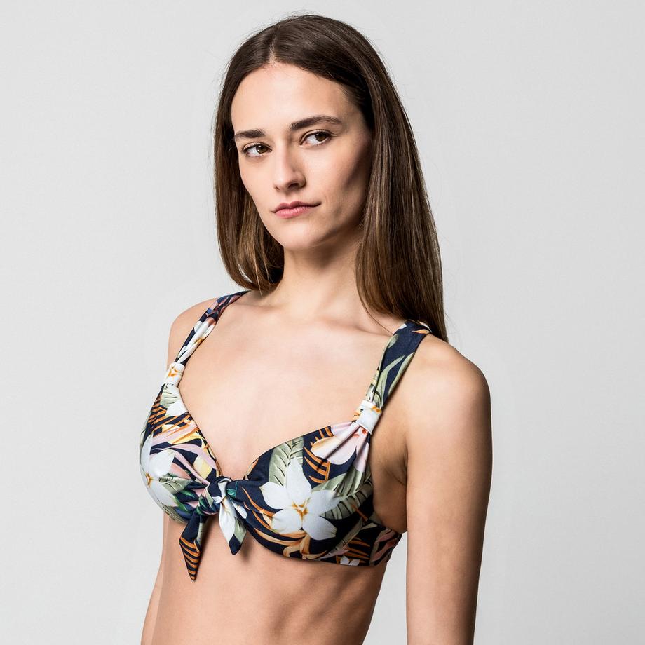 Manor Woman Haut de Bikini Triangle à Motifs  