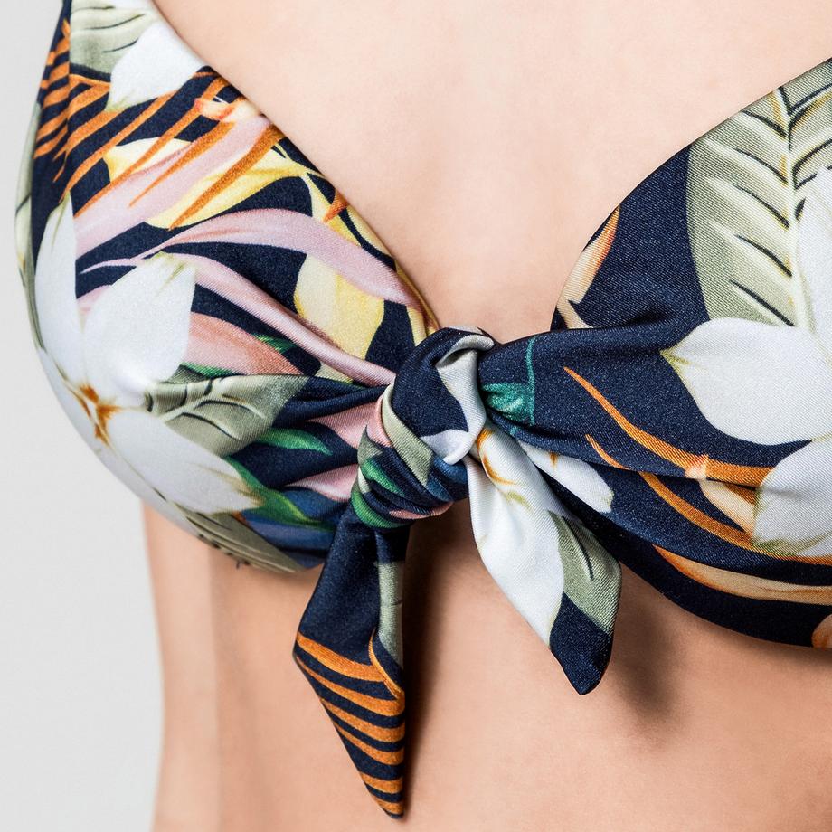 Manor Woman Haut de Bikini Triangle à Motifs  